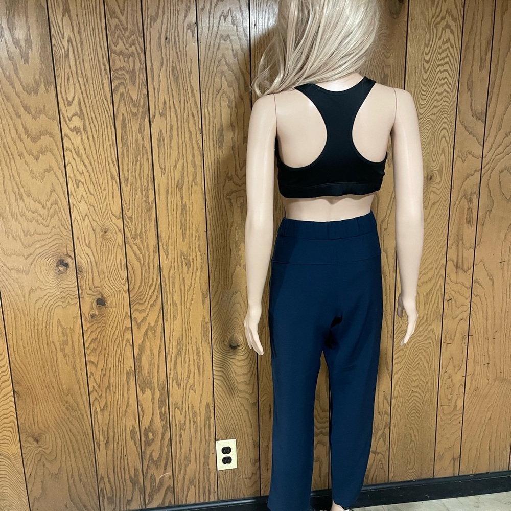Lululemon"On The Fly Pant * Woven 27 " True Navy - Picture 8 of 14